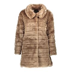 Brown Faux Fur Coat 