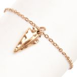 Gold Tone Arrowhead Bracelet